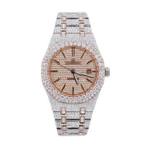 Moissanite Bronze Watch