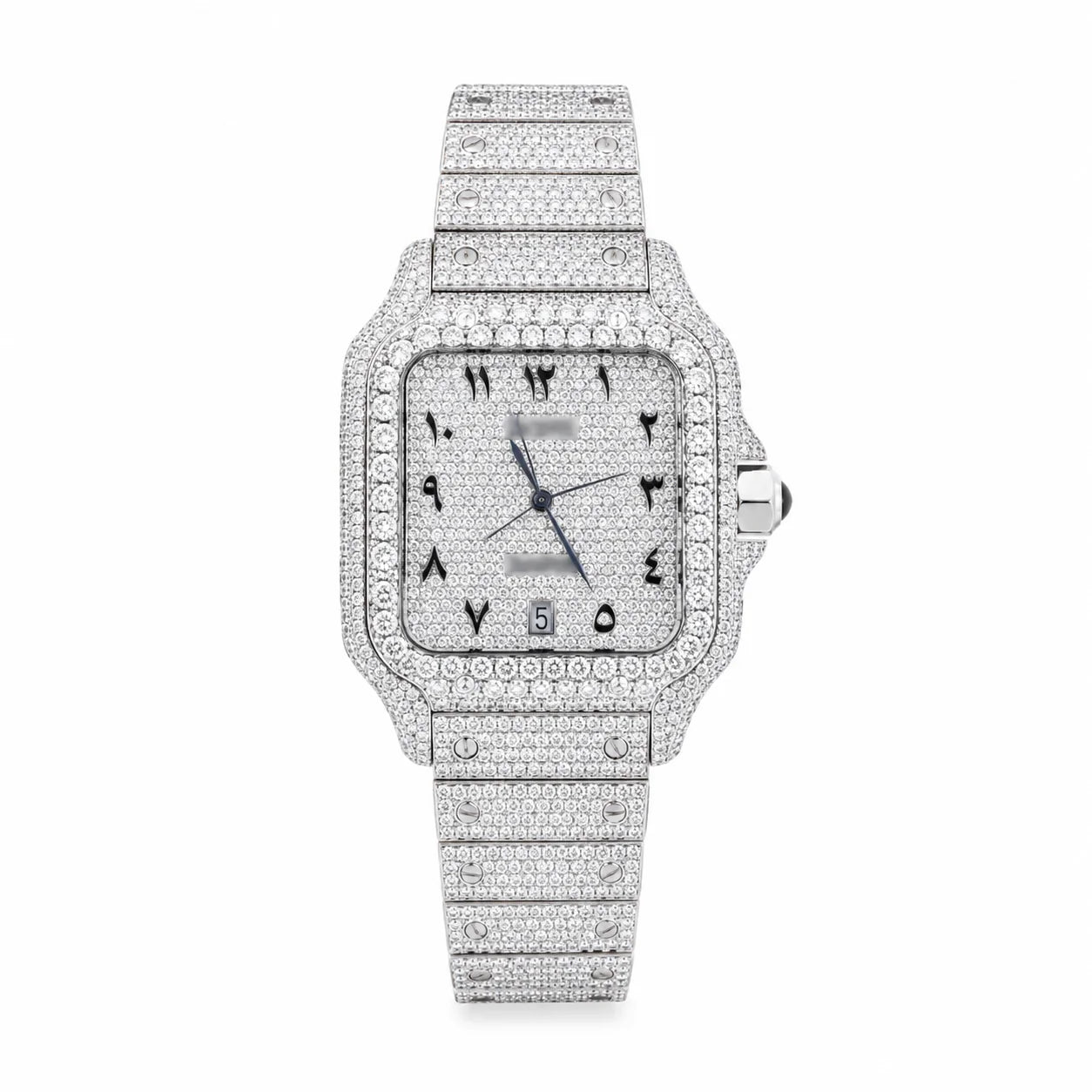 Moissanite Arabic Watch