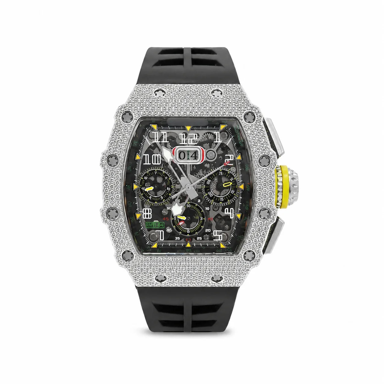 Moissanite Strap Watch